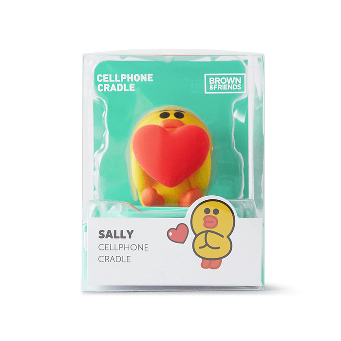 LINE FRIENDS SCHOOL/OFFICE SALLY BROWN & FRIENDS SALLY MOBILE HOLDER (7182609088685)