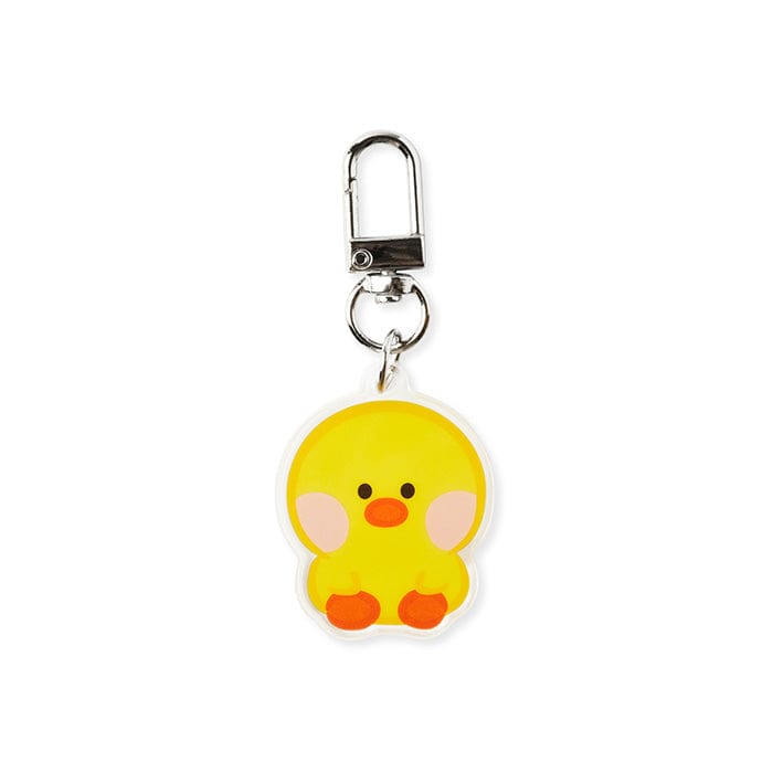 LINE FRIENDS SCHOOL/OFFICE selini LINE FRIENDS selini SUNNY DAY ACRYLIC KEYRING (7182468317357)