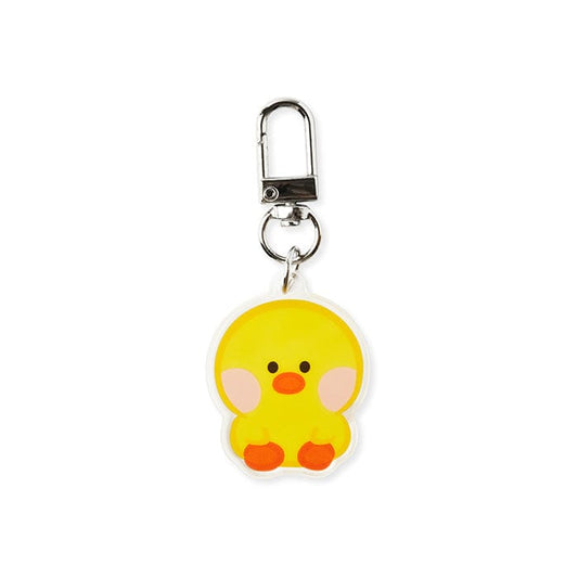 LINE FRIENDS SCHOOL/OFFICE selini LINE FRIENDS selini SUNNY DAY ACRYLIC KEYRING (7182468317357)