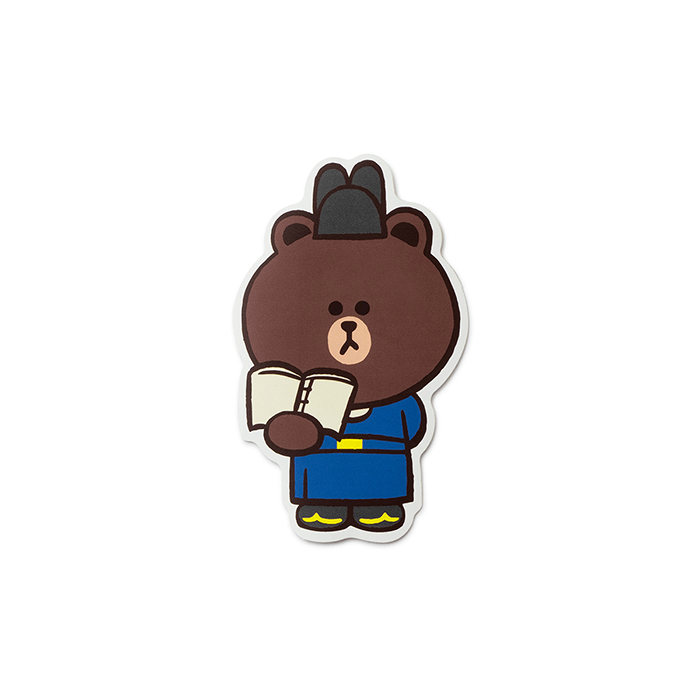 LINE FRIENDS SCHOOL/OFFICE SEOUL BROWN & FRIENDS CITY EDITION SEOUL STICKER PACK (7182557970605)