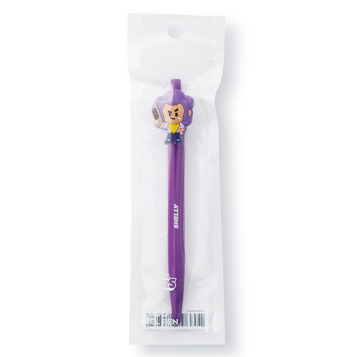 LINE FRIENDS SCHOOL/OFFICE SHELLY BRAWL STARS SHELLY GEL PEN (6093410992301)