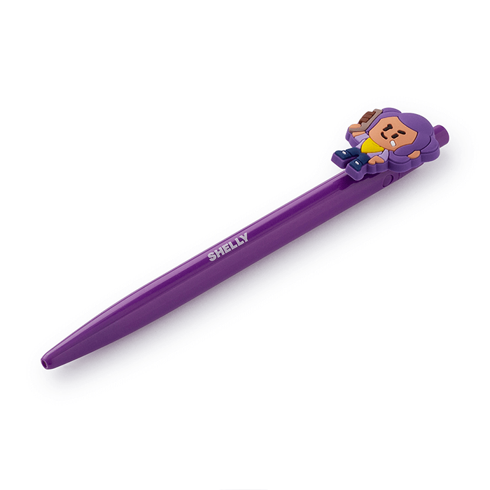 LINE FRIENDS SCHOOL/OFFICE SHELLY BRAWL STARS SHELLY GEL PEN (6093410992301)