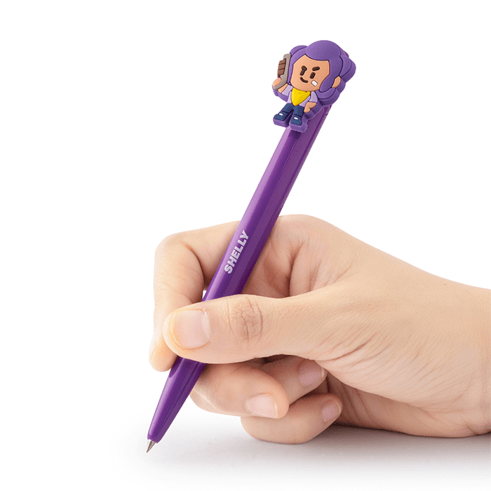 LINE FRIENDS SCHOOL/OFFICE SHELLY BRAWL STARS SHELLY GEL PEN (6093410992301)