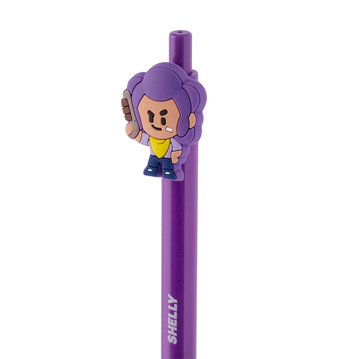 LINE FRIENDS SCHOOL/OFFICE SHELLY BRAWL STARS SHELLY GEL PEN (6093410992301)