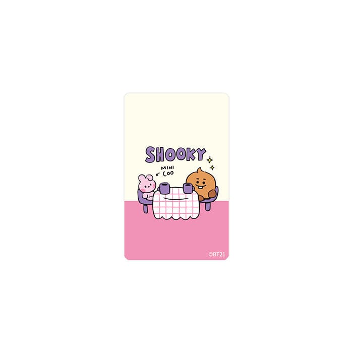 LINE FRIENDS SCHOOL & OFFICE SHOOKY BT21 SHOOKY BABY ANTIBIOTIC DECO STICKER MY LITTLE BUDDY (7182473756845)