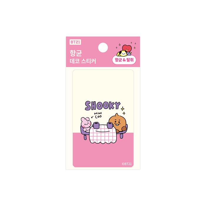 LINE FRIENDS SCHOOL & OFFICE SHOOKY BT21 SHOOKY BABY ANTIBIOTIC DECO STICKER MY LITTLE BUDDY (7182473756845)