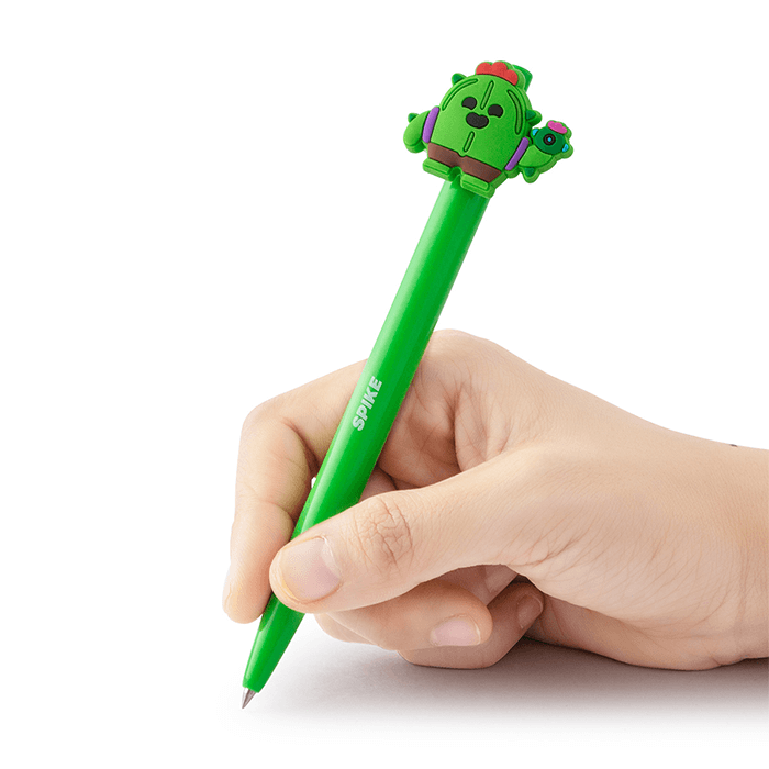 LINE FRIENDS SCHOOL/OFFICE SPIKE BRAWL STARS SPIKE GEL PEN (6093411418285)