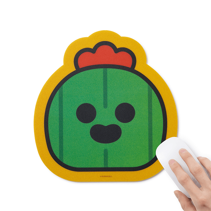 LINE FRIENDS SCHOOL/OFFICE SPIKE BRAWL STARS SPIKE MOUSE PAD (6093412204717)