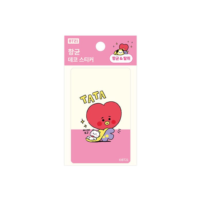 LINE FRIENDS SCHOOL & OFFICE TATA BT21 TATA BABY ANTIBIOTIC DECO STICKER MY LITTLE BUDDY (7182473953453)