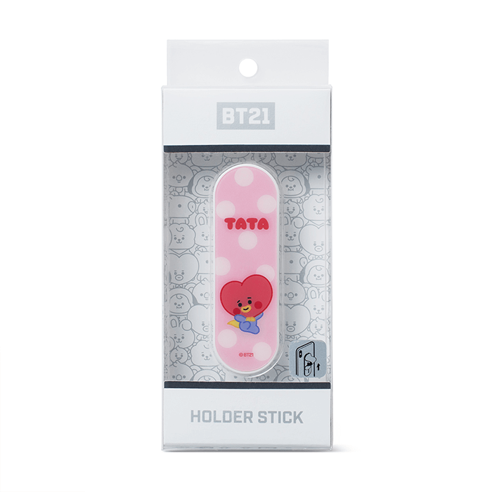 LINE FRIENDS SCHOOL/OFFICE TATA BT21 TATA BABY HOLDER STICK (7182639431853)