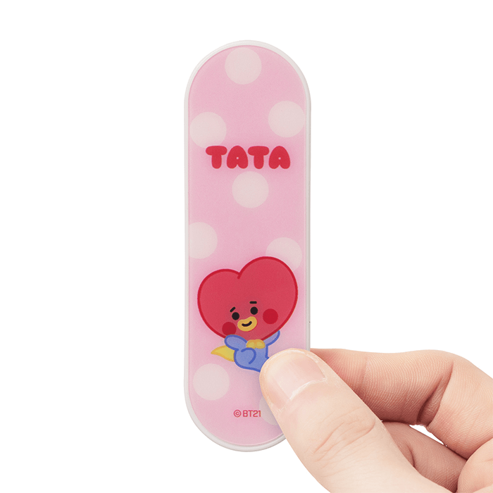 LINE FRIENDS SCHOOL/OFFICE TATA BT21 TATA BABY HOLDER STICK (7182639431853)