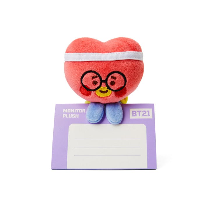 LINE FRIENDS SCHOOL/OFFICE TATA BT21 TATA BABY STUDY WITH ME MONITOR DOLL (7182465401005)