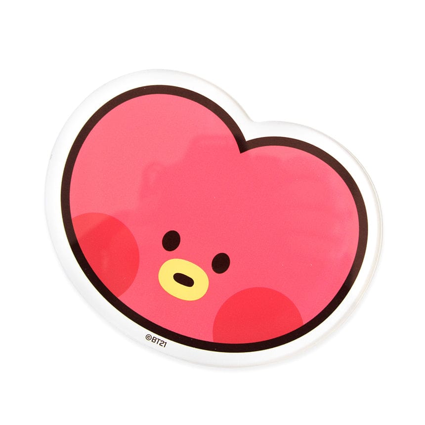 LINE FRIENDS SCHOOL/OFFICE TATA BT21 TATA minini ACRYLIC COASTER (7194881818797)