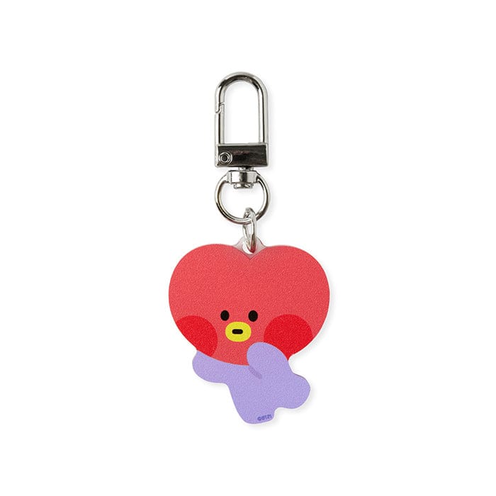 LINE FRIENDS SCHOOL/OFFICE TATA BT21 TATA minini MY ROOMMATE ACRYLIC KEYRING (7182467563693)