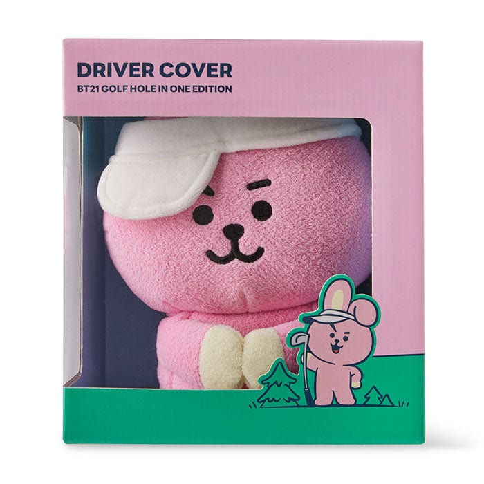 LINE FRIENDS SPORT COOKY BT21 COOKY HOLE-IN-ONE GOLF DRIVER COVER (7182502297773)