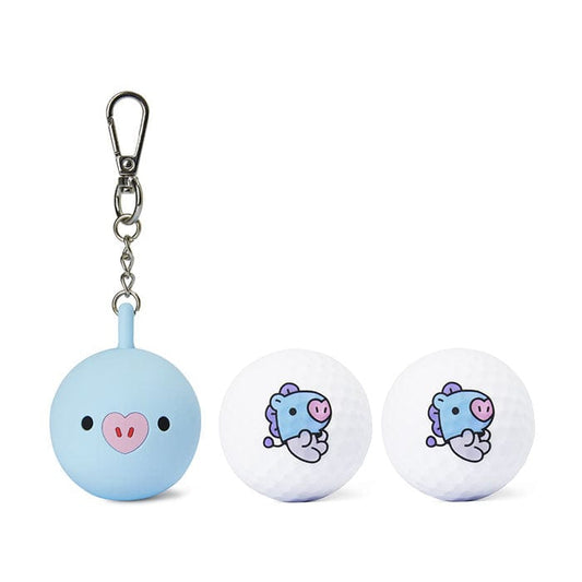 LINE FRIENDS SPORT MANG BT21 MANG BABY GOLF BALL POUCH SET (7182500593837)