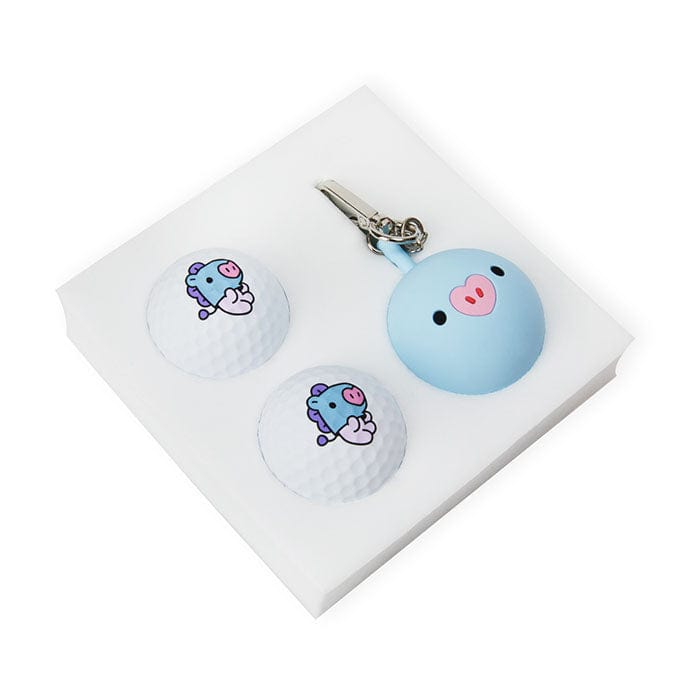 LINE FRIENDS SPORT MANG BT21 MANG BABY GOLF BALL POUCH SET (7182500593837)