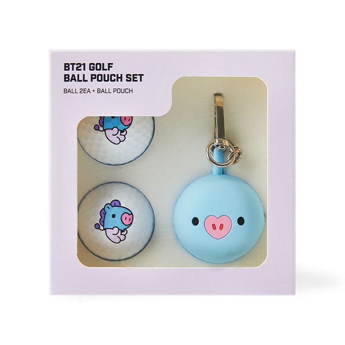 LINE FRIENDS SPORT MANG BT21 MANG BABY GOLF BALL POUCH SET (7182500593837)