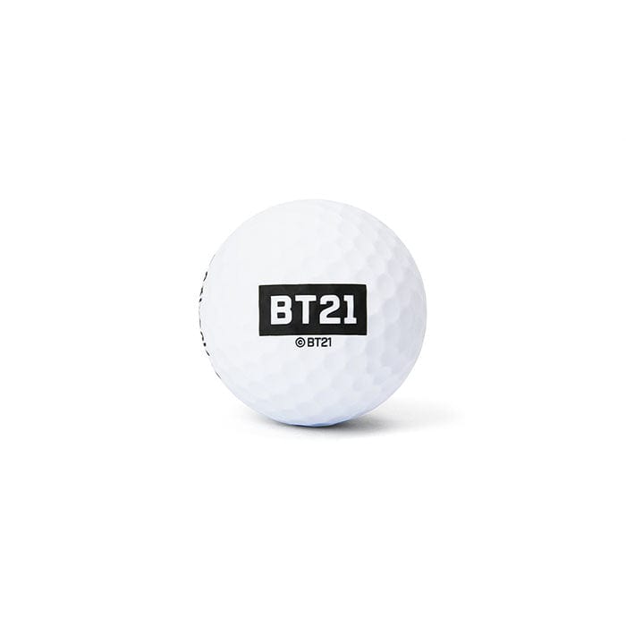 LINE FRIENDS SPORT RJ BT21 RJ BABY GOLF BALL POUCH SET (7182501052589)