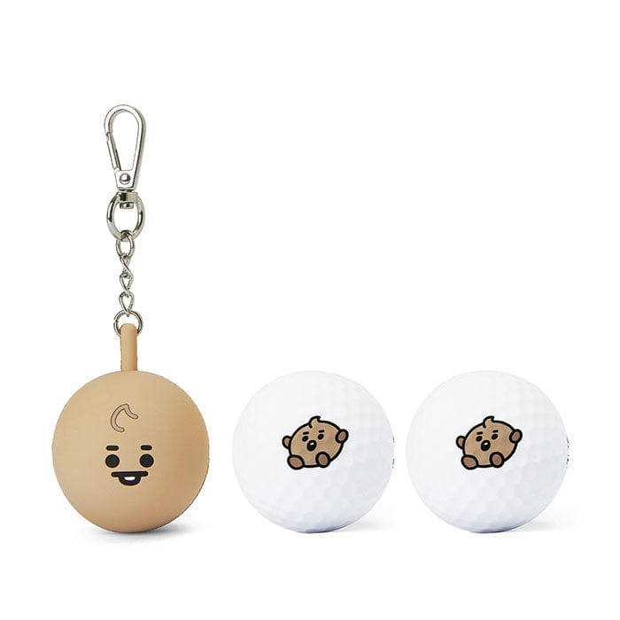 LINE FRIENDS SPORT SHOOKY BT21 SHOOKY BABY GOLF BALL POUCH SET (7182500757677)