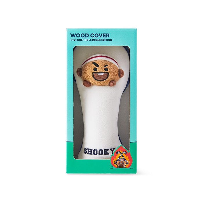 LINE FRIENDS SPORT SHOOKY BT21 SHOOKY HOLE-IN-ONE GOLF WOOD COVER (7182501675181)