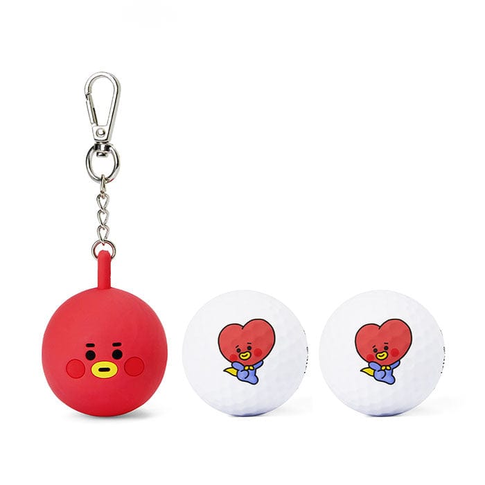 LINE FRIENDS SPORT TATA BT21 TATA BABY GOLF BALL POUCH SET (7182500823213)