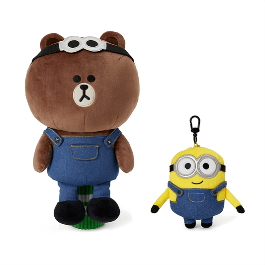 LINE FRIENDS SPORTS BROWN MINIONS X BROWN & FRIENDS BROWN DRIVER HEAD COVER (7182536835245)