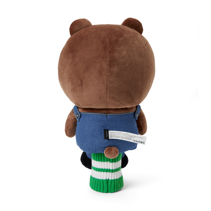 LINE FRIENDS SPORTS BROWN MINIONS X BROWN & FRIENDS BROWN DRIVER HEAD COVER (7182536835245)