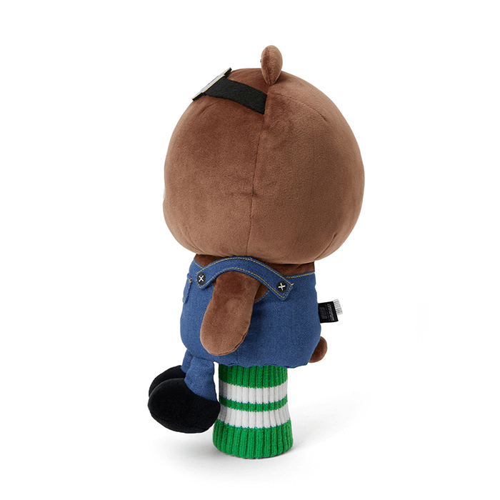 LINE FRIENDS SPORTS BROWN MINIONS X BROWN & FRIENDS BROWN DRIVER HEAD COVER (7182536835245)