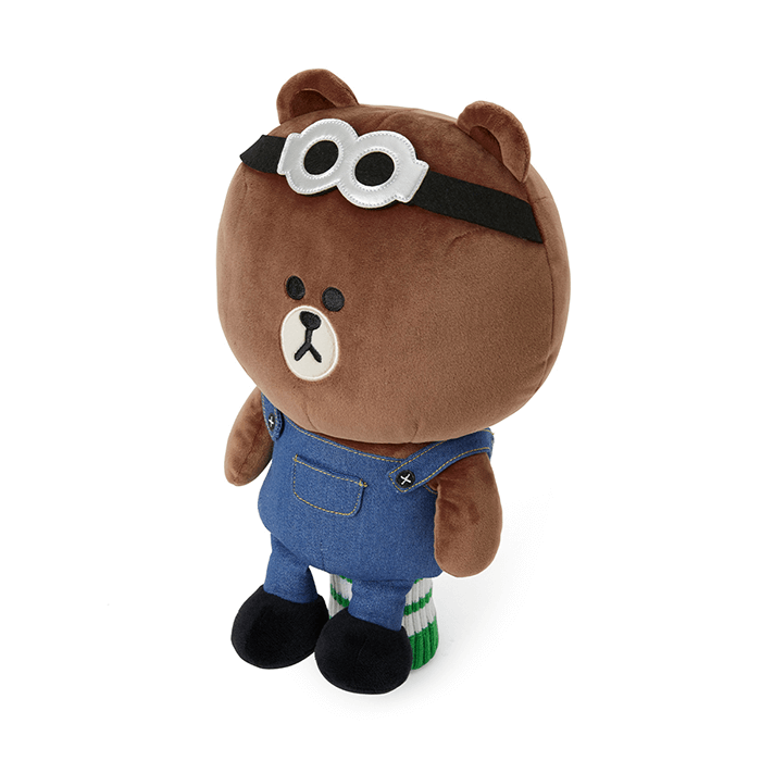 LINE FRIENDS SPORTS BROWN MINIONS X BROWN & FRIENDS BROWN DRIVER HEAD COVER (7182536835245)