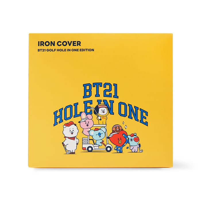 LINE FRIENDS SPORTS BT21 BT21 HOLE-IN-ONE IRON COVER SET (7182499545261)