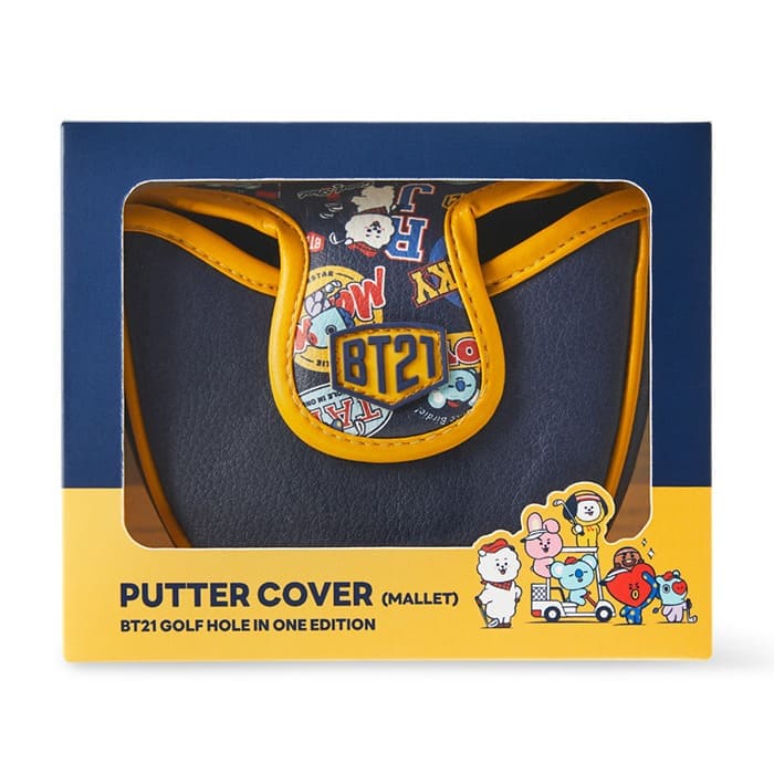 LINE FRIENDS SPORTS BT21 BT21 HOLE-IN-ONE MALLET PUTTER COVER (7182499414189)