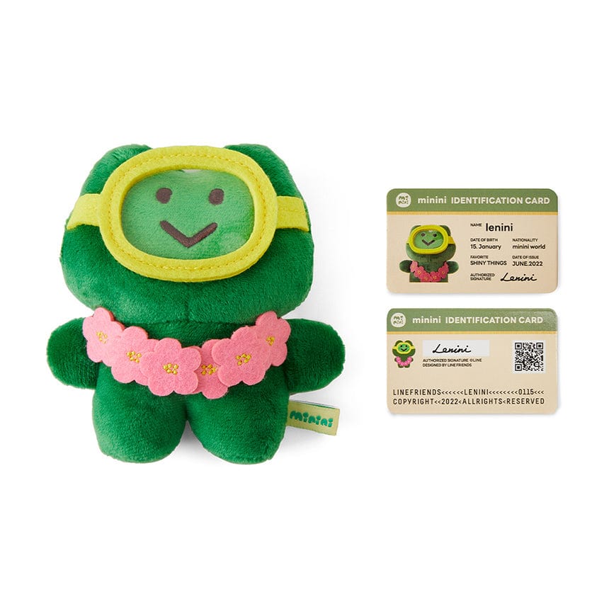 LINE FRIENDS TOY lenini LINE FRIENDS lenini SUMMER STANDING DOLL (7194883489965)