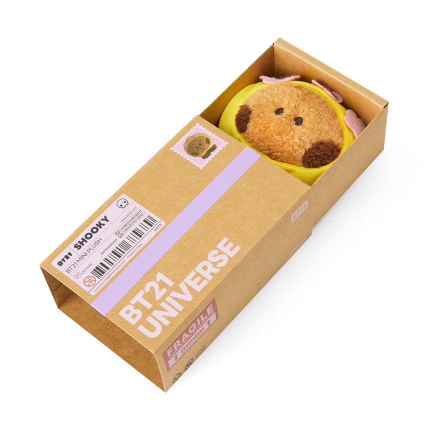 LINE FRIENDS TOY SHOOKY BT21 SHOOKY minini SUMMER STANDING DOLL (7194882637997)