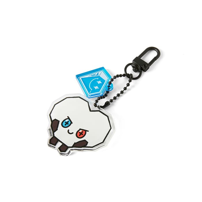 LINE FRIENDS TOYS BONBON TRUZ BONBON ACRYLIC KEYRING (7182494859437)