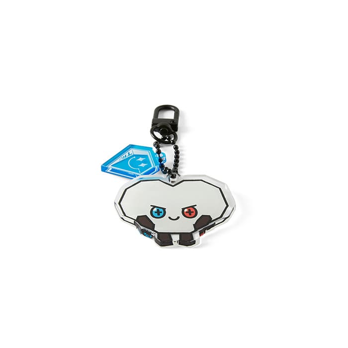 LINE FRIENDS TOYS BONBON TRUZ BONBON ACRYLIC KEYRING (7182494859437)