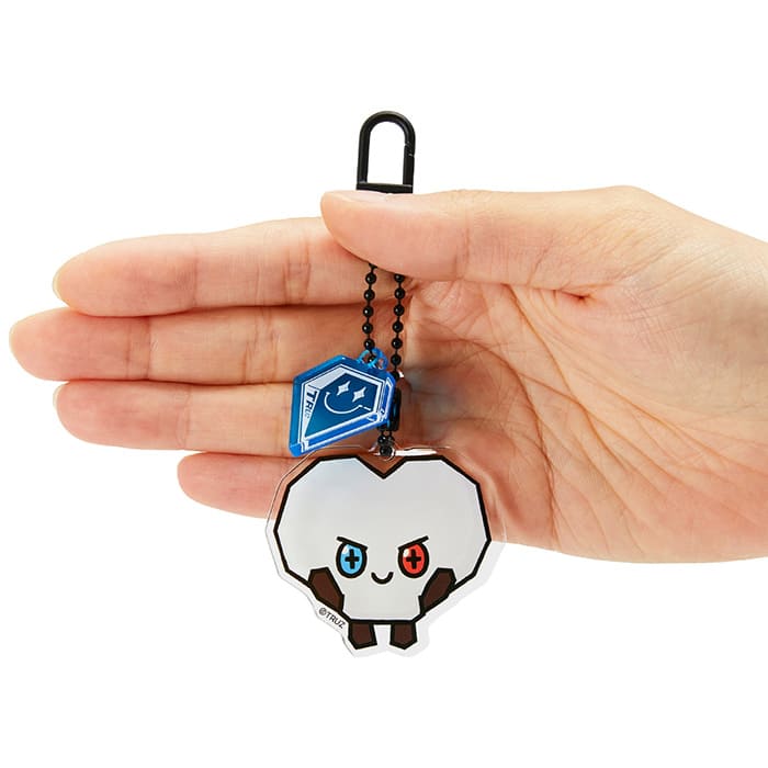 LINE FRIENDS TOYS BONBON TRUZ BONBON ACRYLIC KEYRING (7182494859437)