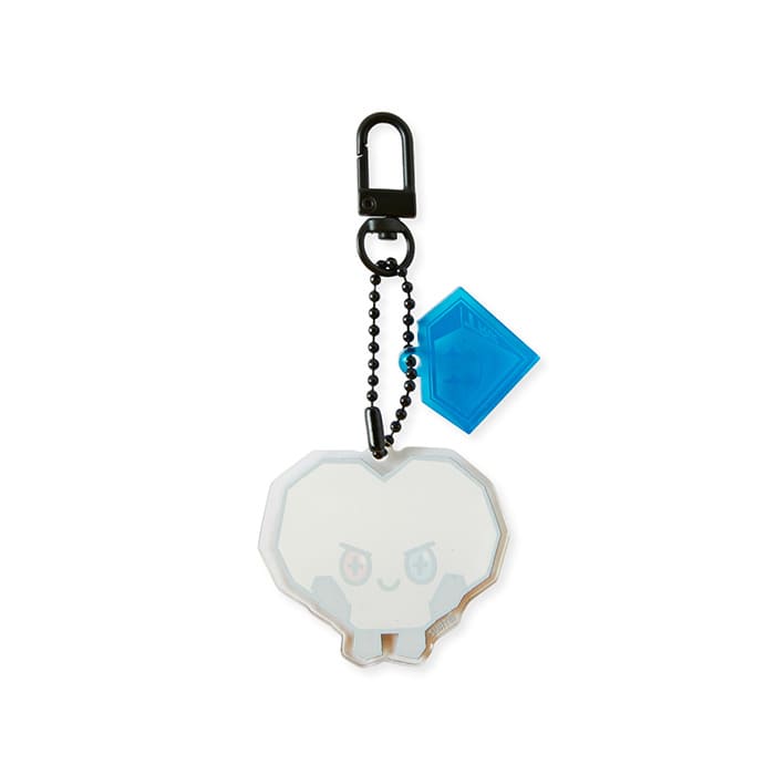 LINE FRIENDS TOYS BONBON TRUZ BONBON ACRYLIC KEYRING (7182494859437)