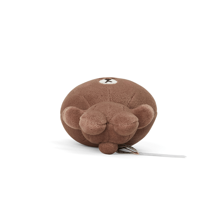 LINE FRIENDS TOYS BROWN BROWN & FRIENDS BROWN MINI FRIENDS BODY BAG CHARM (7182610694317)