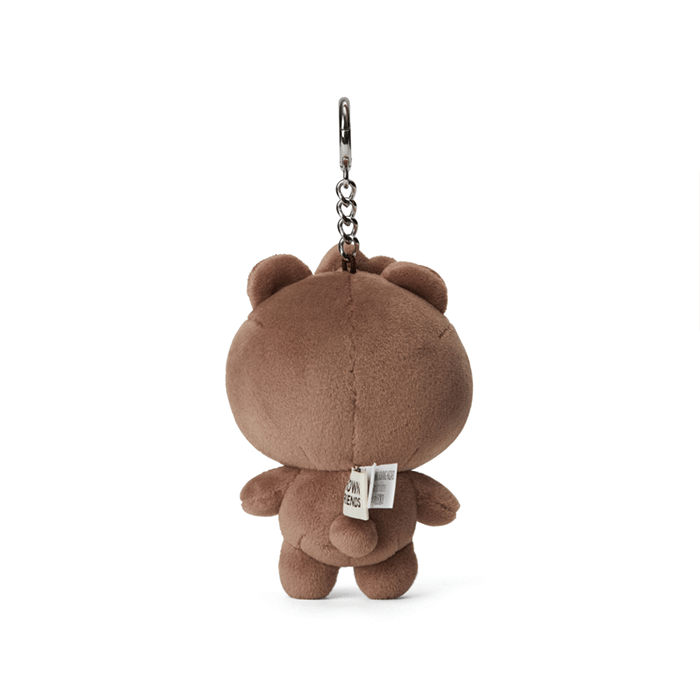 LINE FRIENDS TOYS BROWN BROWN & FRIENDS BROWN MINI FRIENDS BODY BAG CHARM (7182610694317)