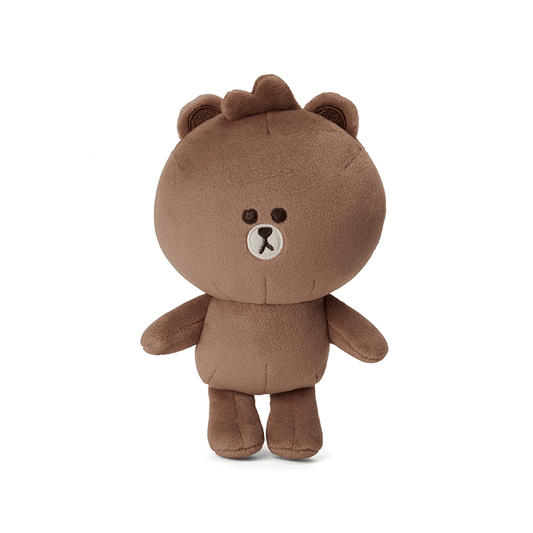 LINE FRIENDS TOYS BROWN BROWN & FRIENDS BROWN MINI FRIENDS STANDING DOLL (7182575599789)