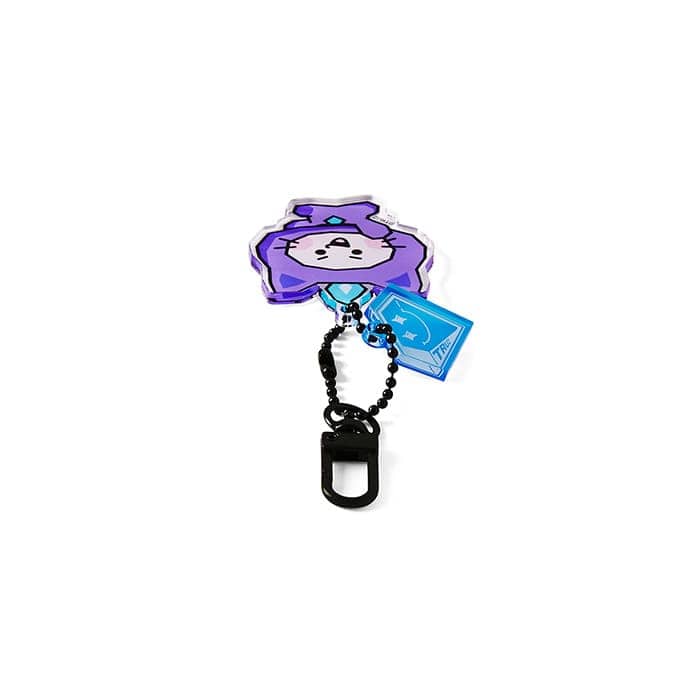 LINE FRIENDS TOYS CHILLI TRUZ CHILLI ACRYLIC KEYRING (7182495088813)