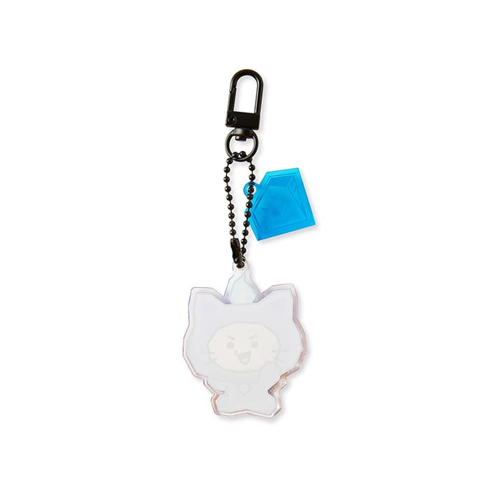 LINE FRIENDS TOYS CHILLI TRUZ CHILLI ACRYLIC KEYRING (7182495088813)