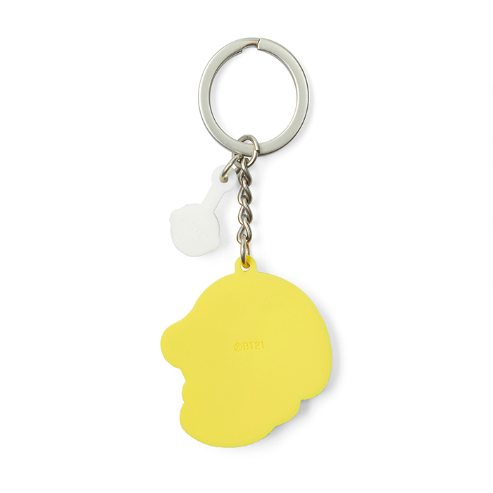 LINE FRIENDS TOYS CHIMMY BT21 CHIMMY BABY SILICON KEY RING (7182627307693)