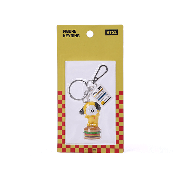 LINE FRIENDS TOYS CHIMMY BT21 CHIMMY FIGURE KEY RING (7182621409453)