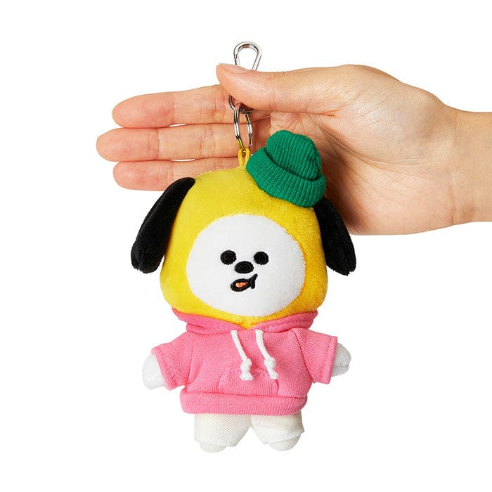 LINE FRIENDS TOYS CHIMMY BT21 CHIMMY STREET MOOD BAG CHARM DOLL (7182488240301)