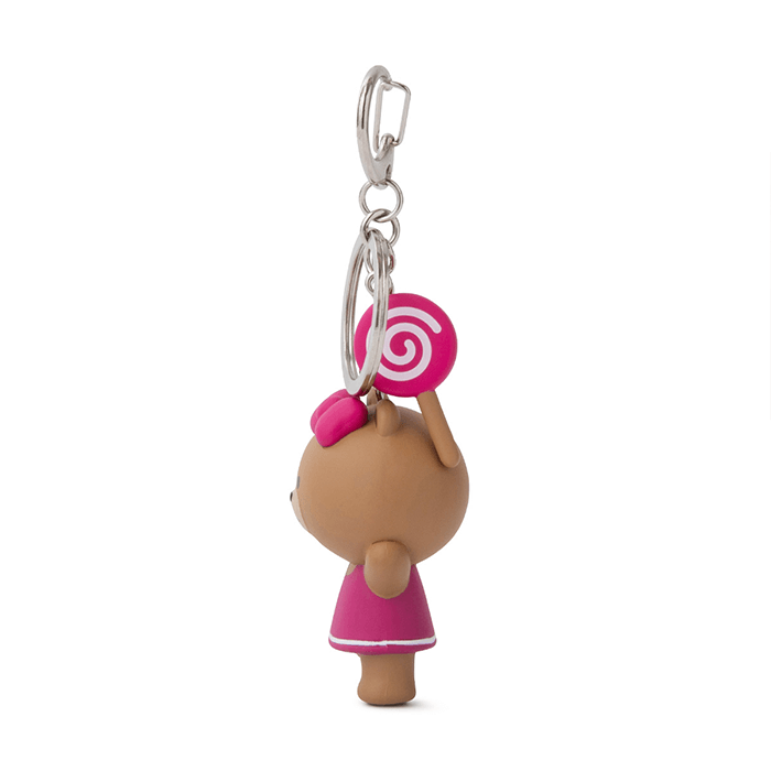 LINE FRIENDS TOYS CHOCO BROWN & FRIENDS CHOCO MINI FIGURE KEY RING (7182607220909)