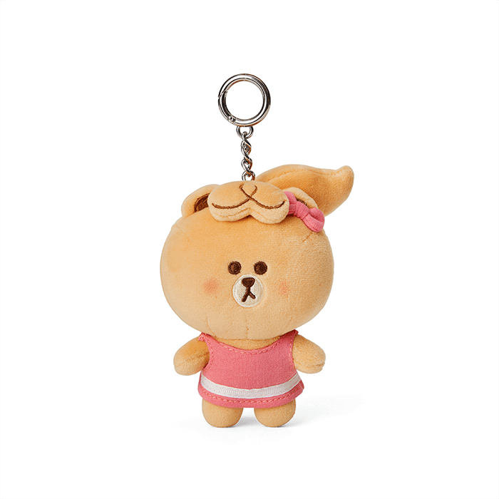 LINE FRIENDS TOYS CHOCO BROWN & FRIENDS CHOCO MINI FRIENDS BODY BAG CHARM (7182610268333)