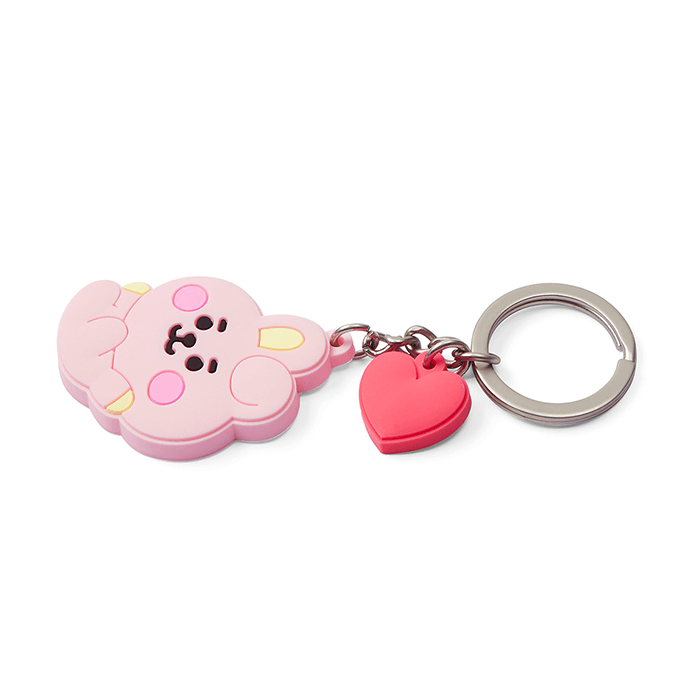 LINE FRIENDS TOYS COOKY BT21 COOKY BABY SILICON KEY RING (7182626357421)