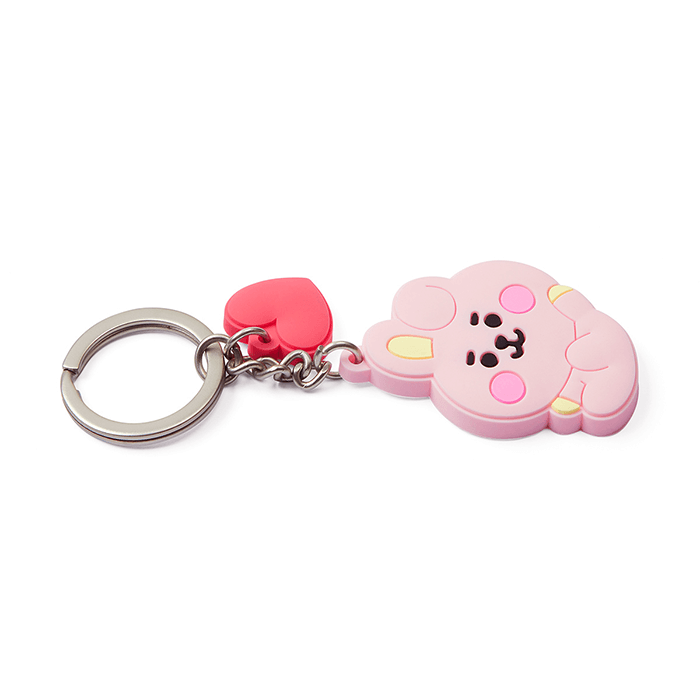 LINE FRIENDS TOYS COOKY BT21 COOKY BABY SILICON KEY RING (7182626357421)